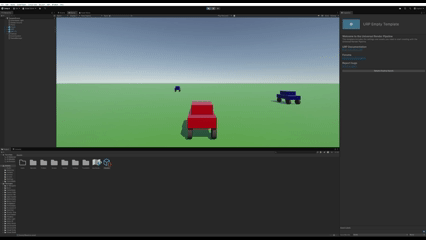Gif for Unity countdown timer and car movement