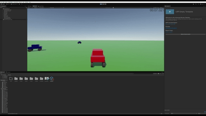 GIF of ramming into an NPC