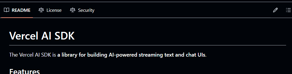 Screenshot of README page for aphrodite-engine-provider fork.